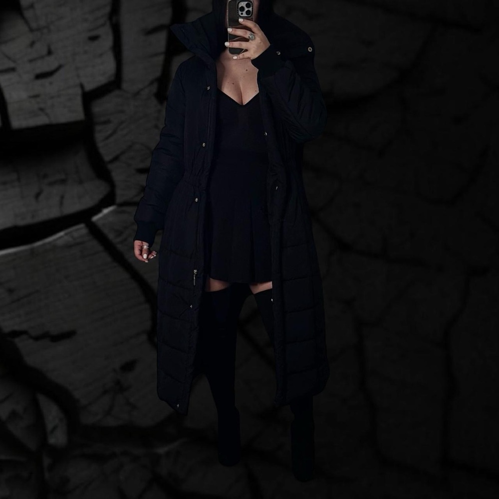 Fashion Nova Black Bomber Jacket